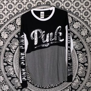 Long-sleeve PINK t-shirt